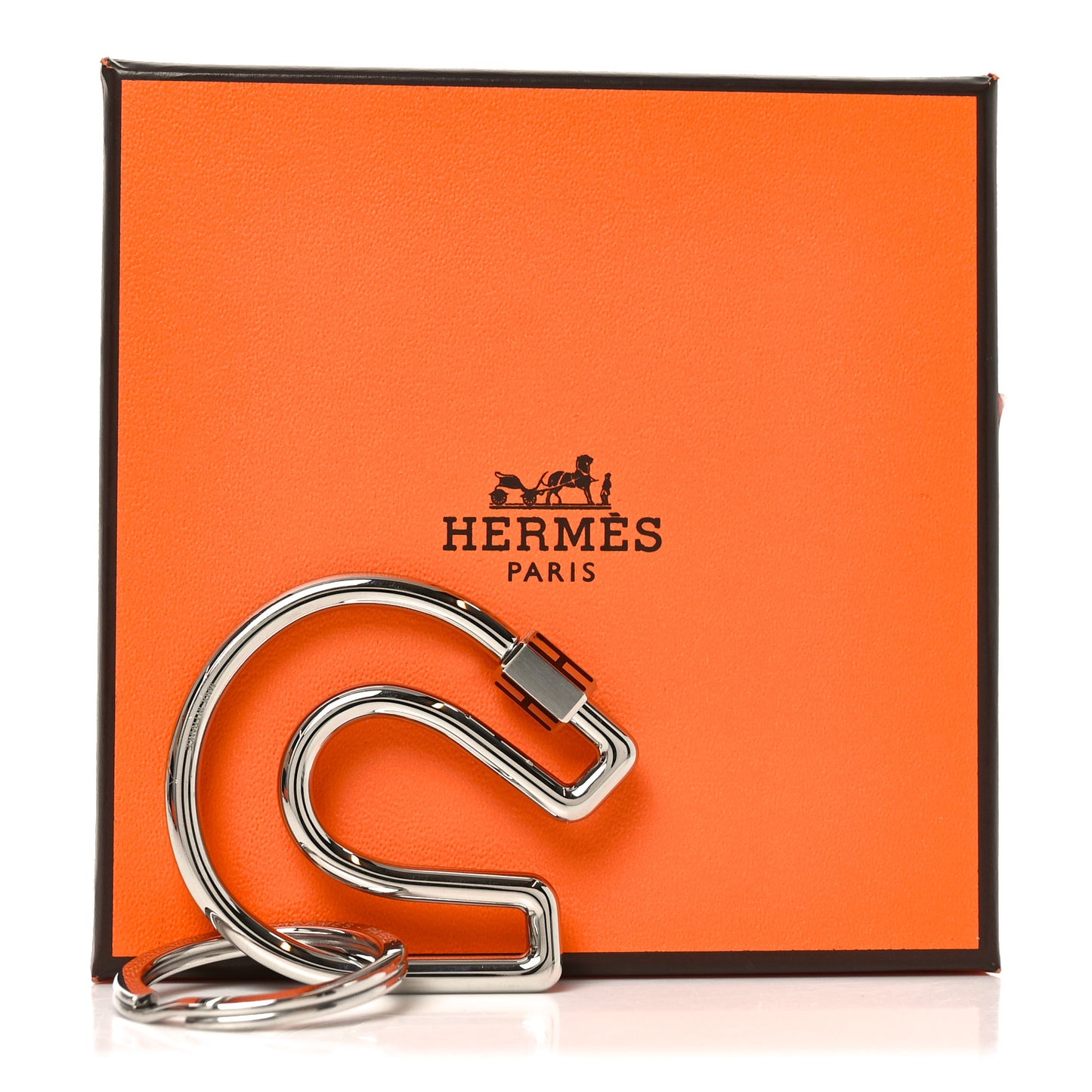 Stainless Steel Fer a Cheval Key Ring
