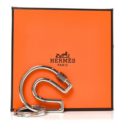 Hermes Stainless Steel Fer a Cheval Key Ring 5 of 5