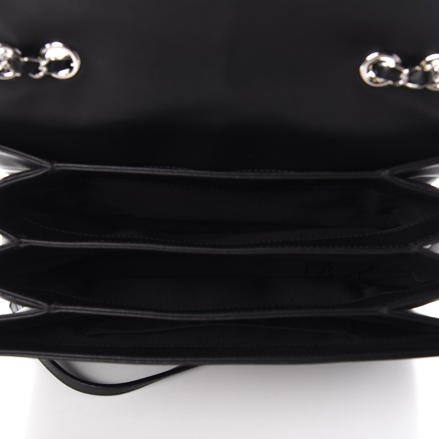 Chanel Calfskin Jumbo Tramezzo Flap Black 5 of 15