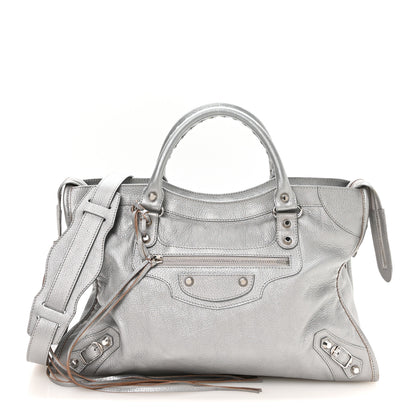 Balenciaga Chevre Classic Silver Hardware City Silver 1 of 11