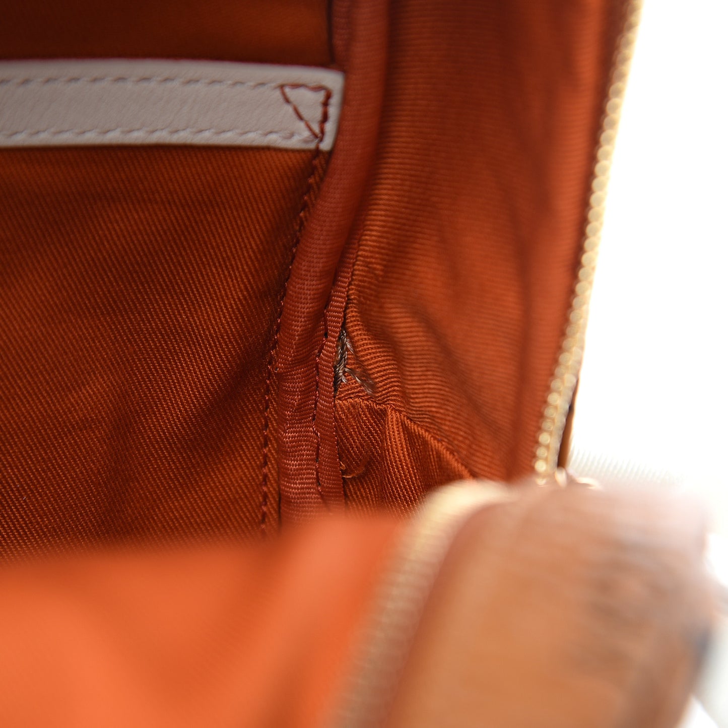 Visetos Mini Stark Backpack Cognac White
