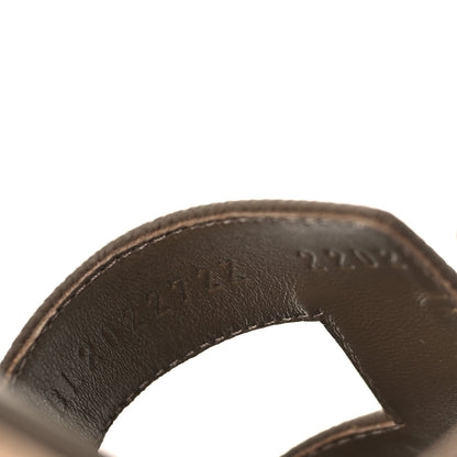 Hermes Epsom Oran Sandals 36 Etoupe 8 of 9