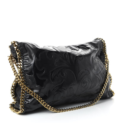 Stella McCartney Eco Alter Nappa Embossed Falabella Fold Over Tote Black 3 of 14