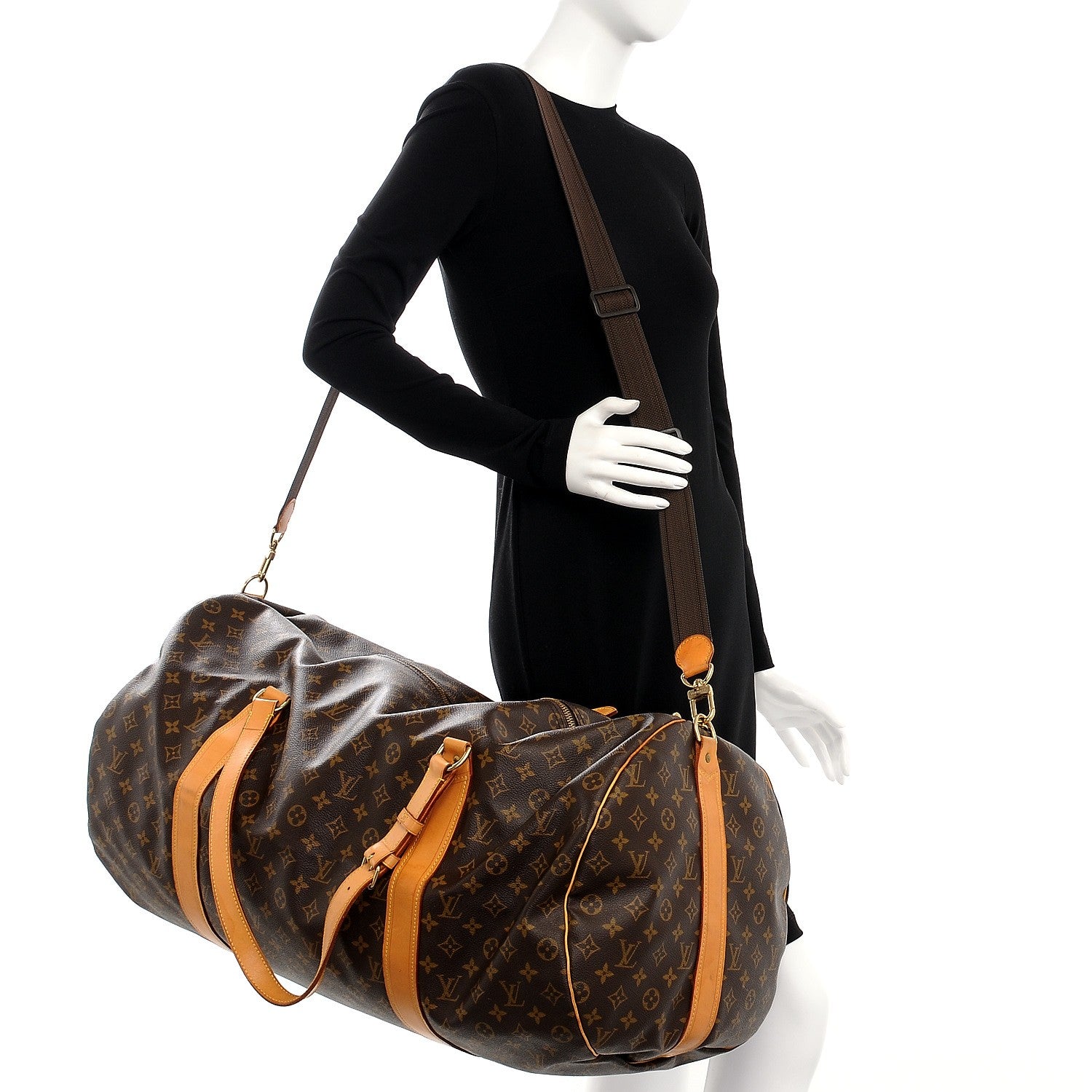 Louis Vuitton Monogram Sac Polochon 2 of 10