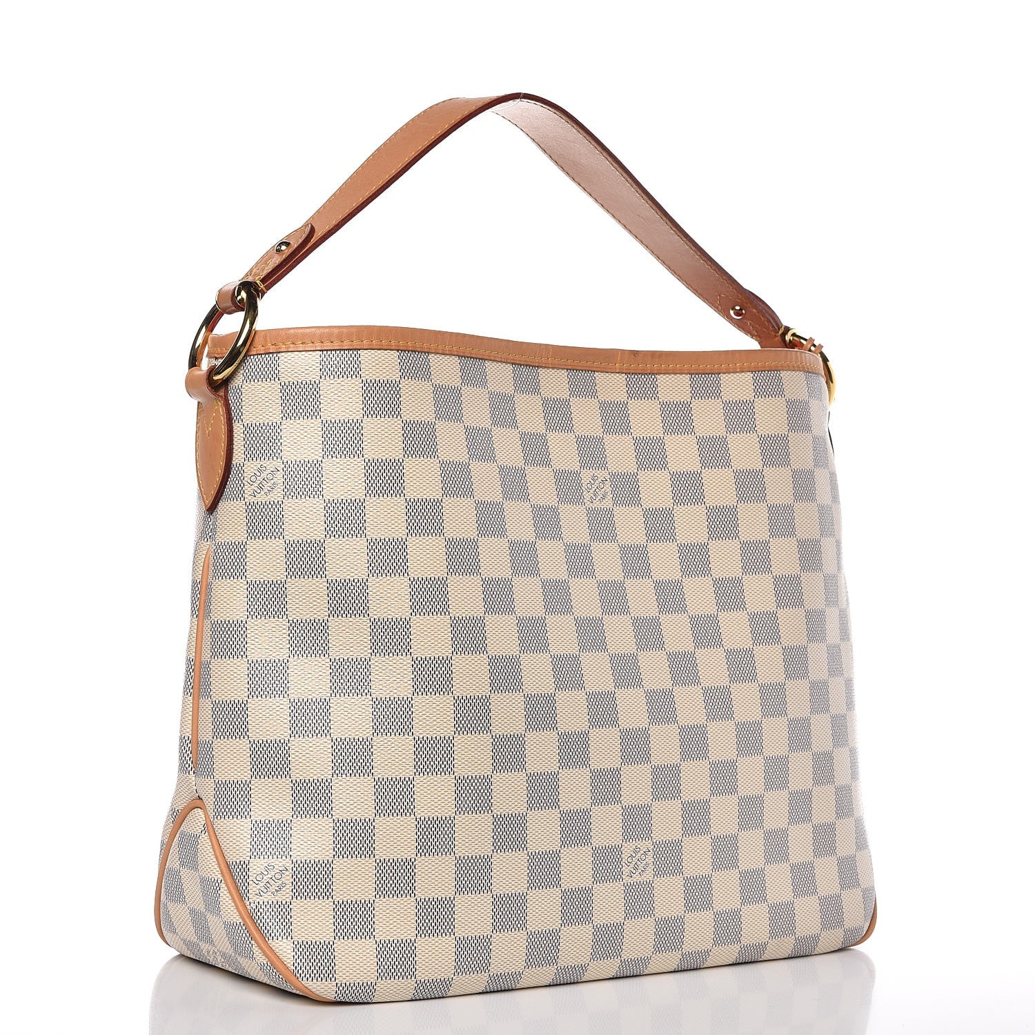 Louis Vuitton Damier Azur Delightful PM Pink 3 of 10
