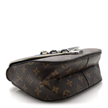 Louis Vuitton Calfskin Monogram Chain It Bag PM Black 4 of 9