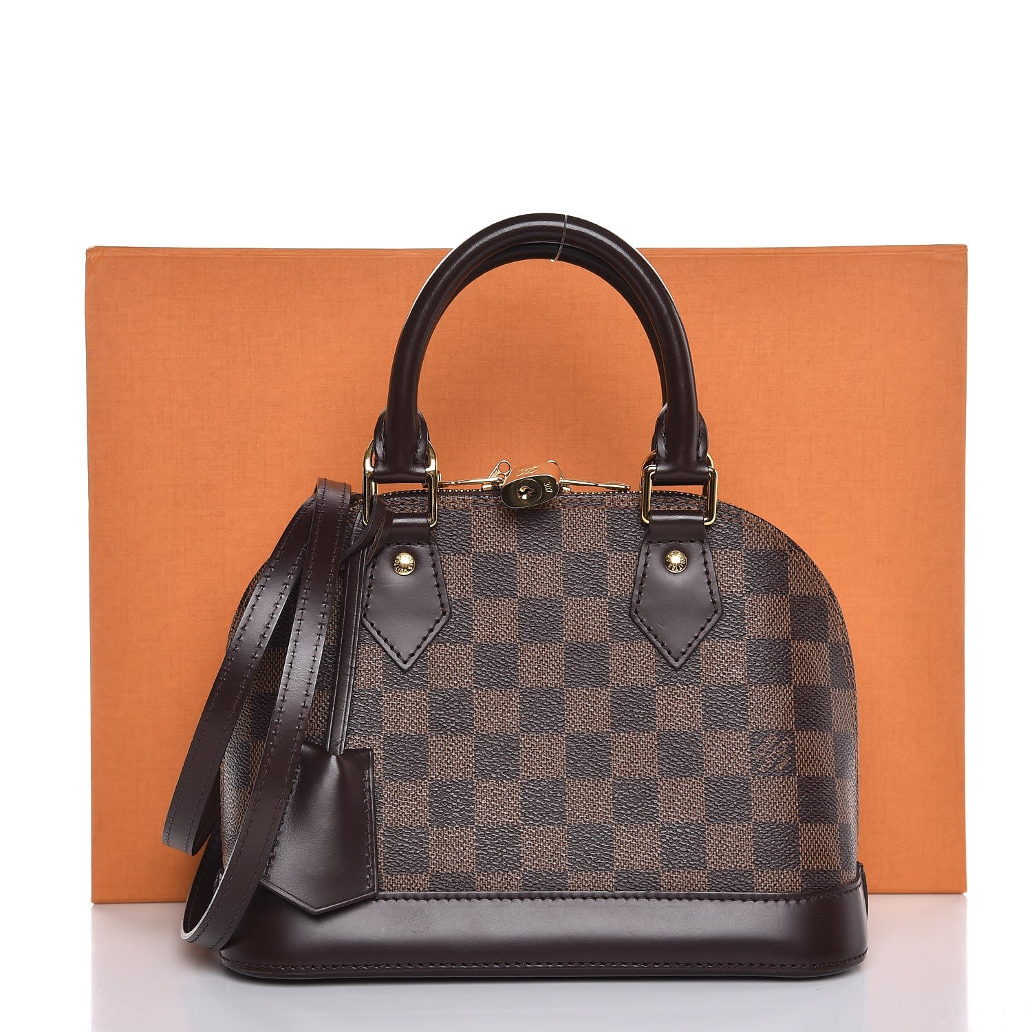 Louis Vuitton Damier Ebene Alma BB 10 of 10