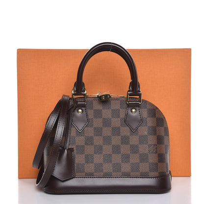 Louis Vuitton Damier Ebene Alma BB 10 of 10