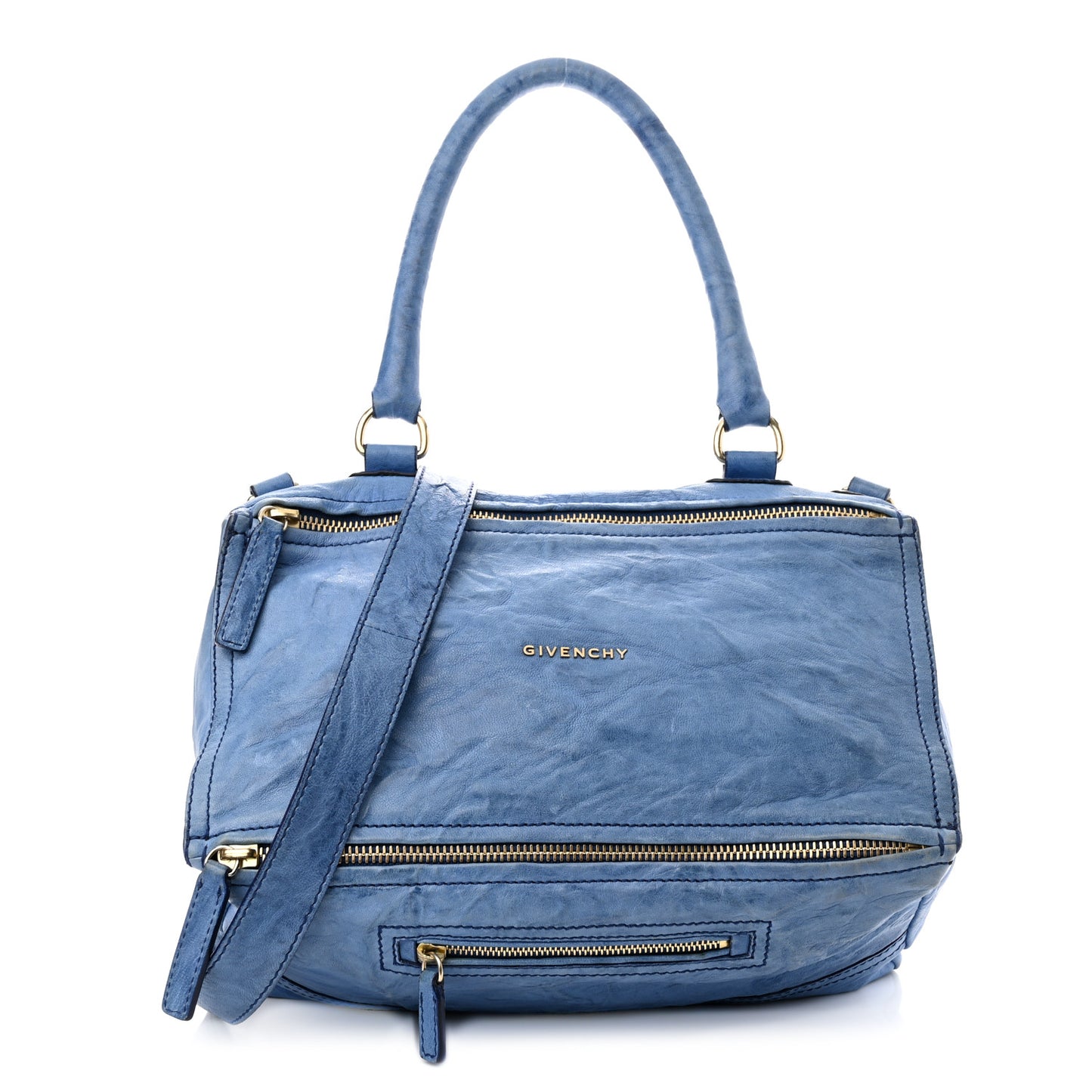 Tumbled Sheepskin Medium Pandora Blue
