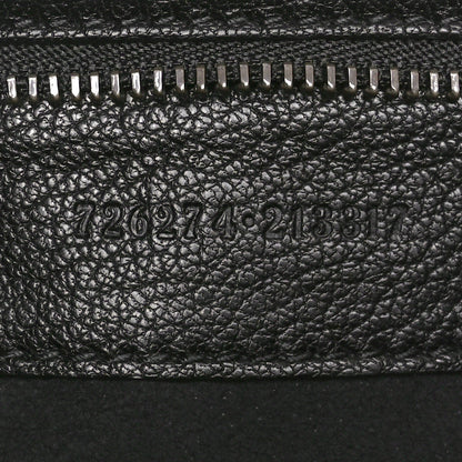 Gucci Goatskin Medium Aphrodite Shoulder Bag Black 8 of 11