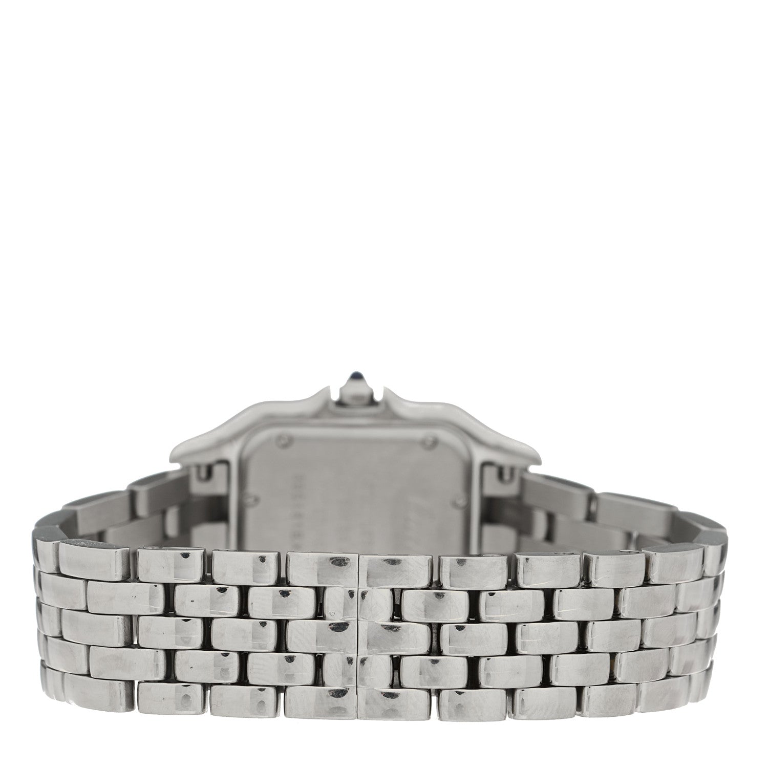 Cartier Stainless Steel Diamond 27mm Panthere Quartz Watch 3 of 5