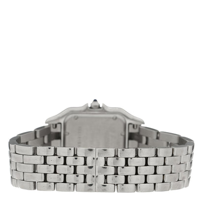 Cartier Stainless Steel Diamond 27mm Panthere Quartz Watch 3 of 5