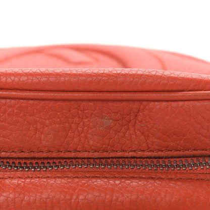 Gucci Pebbled Calfskin Small Soho Disco Bag Sun Orange 14 of 19