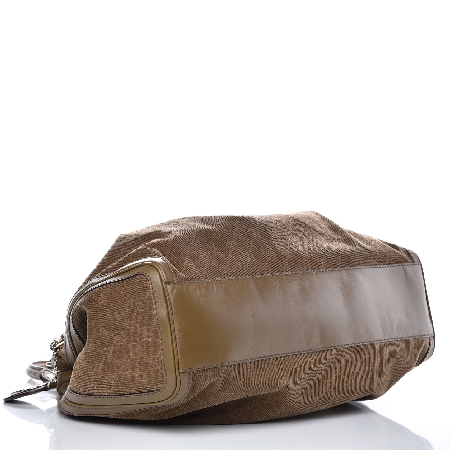 GG Corduroy Large Sukey Tote Brown