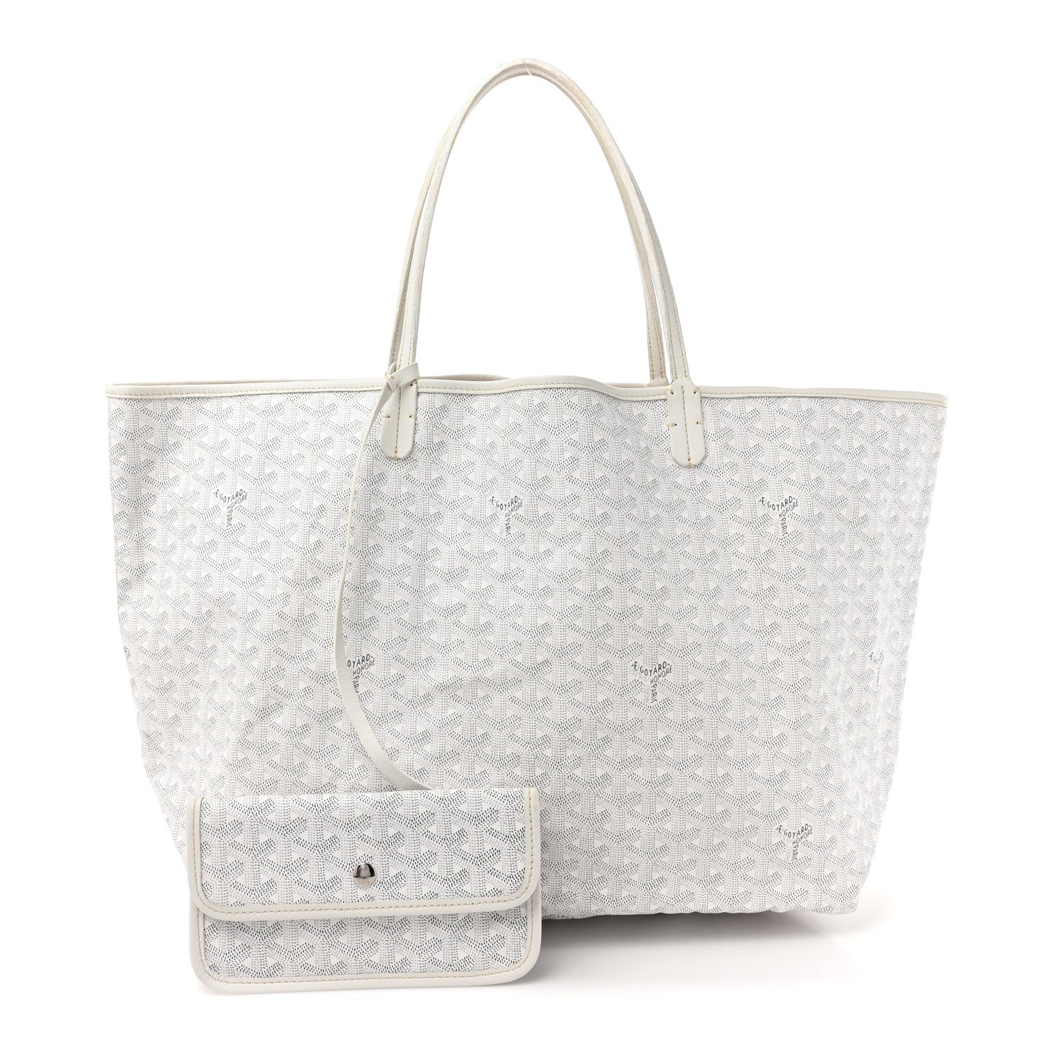 Goyard Goyardine Saint Louis PM White 3 of 20