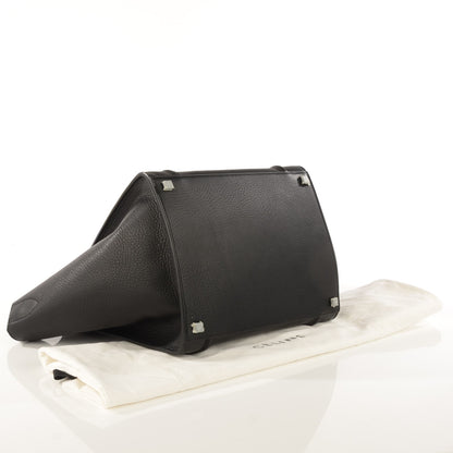 Celine Supple Calfskin Medium Phantom Luggage Black 4 of 9