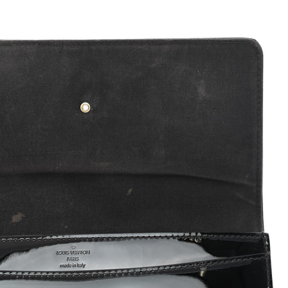 Louis Vuitton Patent Louise Clutch Amarante 8 of 10