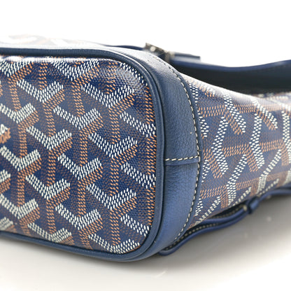 Goyard Goyardine Calfskin Mini Alpin Backpack Navy 8 of 8