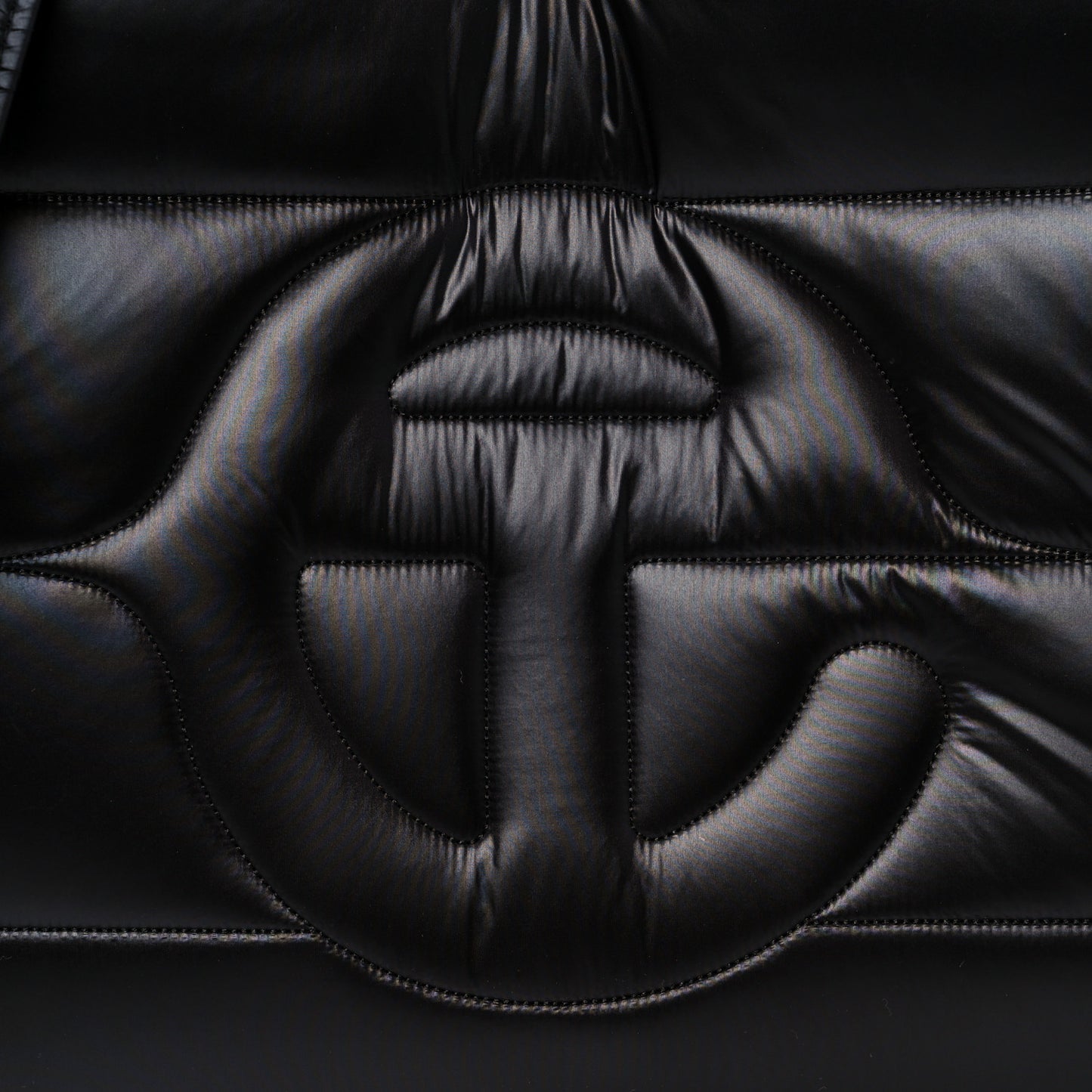 x MOOSE KNUCKLES Nylon Quilted Medium Shopping Bag Black