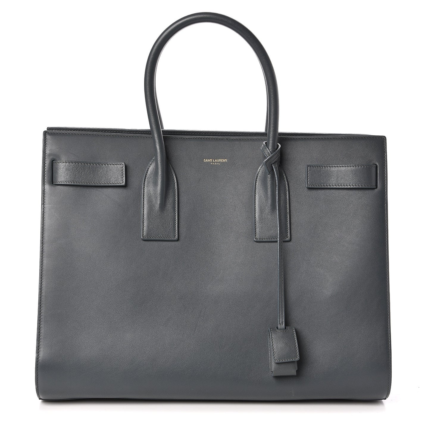 Calfskin Sac De Jour Carryall Fog