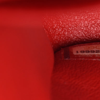 Chanel Lambskin Quilted Jumbo Double Flap Red 11 of 13