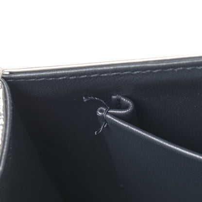 Christian Dior Metallic Patent Micro-Cannage Medium Diorama Flap Bag Silver 13 of 17