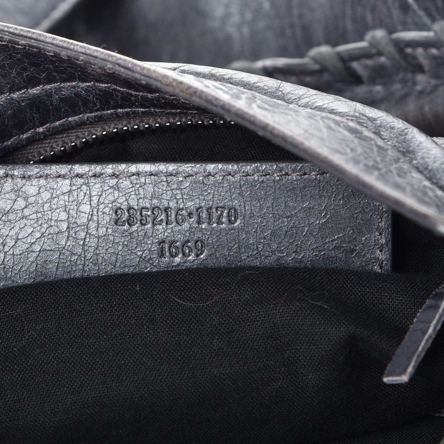 Balenciaga Agneau Classic Hardware Velo Argent Fonce 7 of 12