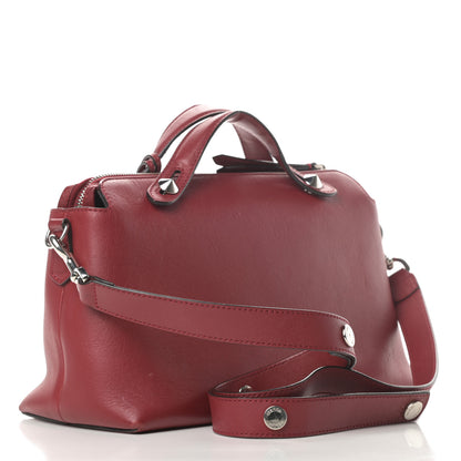 Fendi Vitello Dolce Medium By The Way Boston Bag Ciliegia 3 of 14