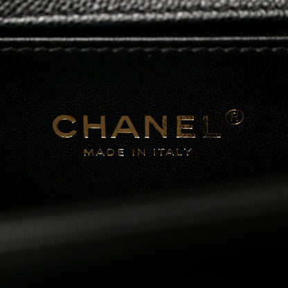 Chanel Caviar Quilted Medium Boy Flap Black 6 of 11
