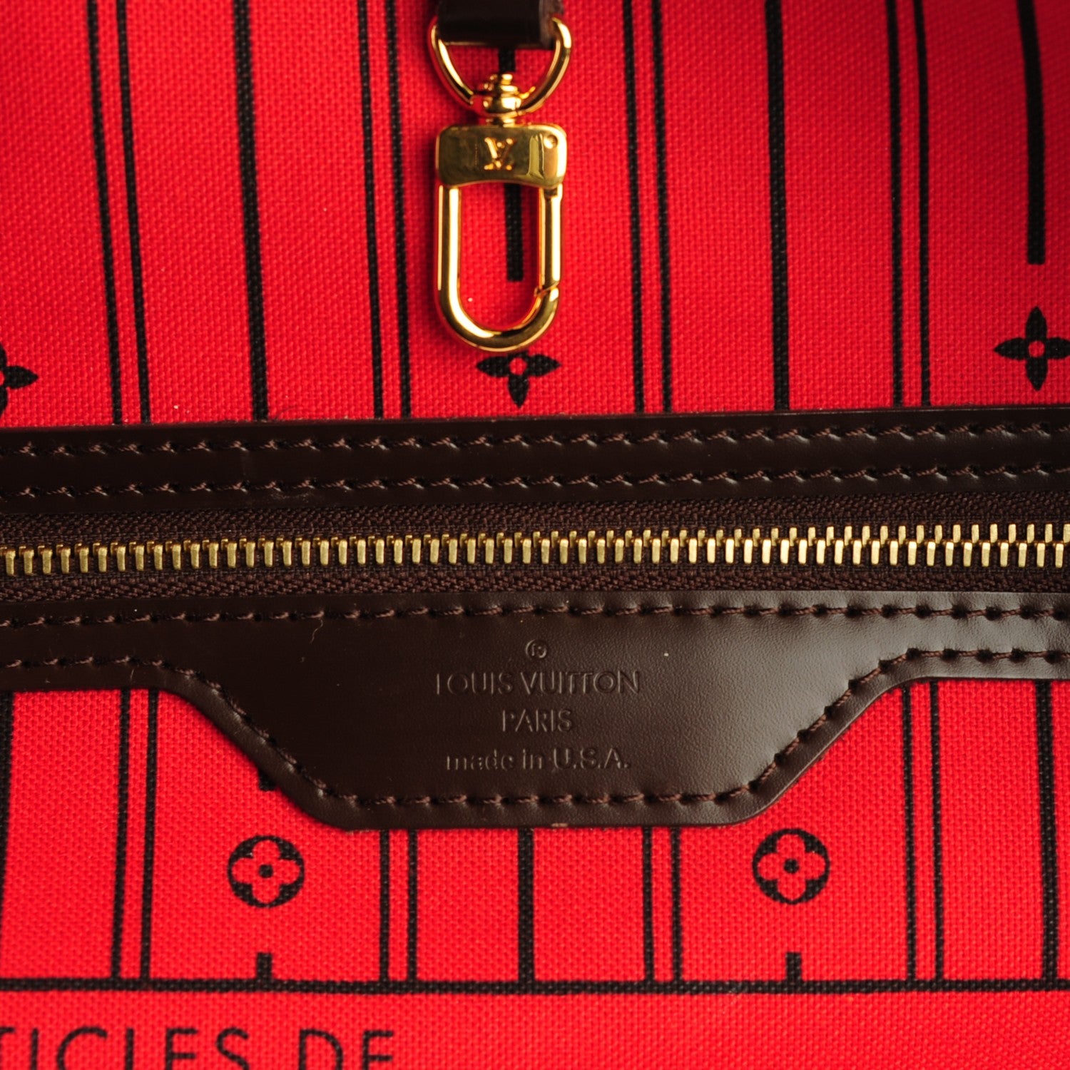 Louis Vuitton Damier Ebene Neverfull GM 6 of 7