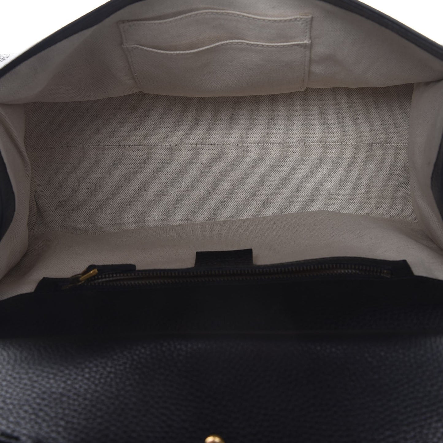 Calfskin Small GG Marmont Top Handle Bag Black