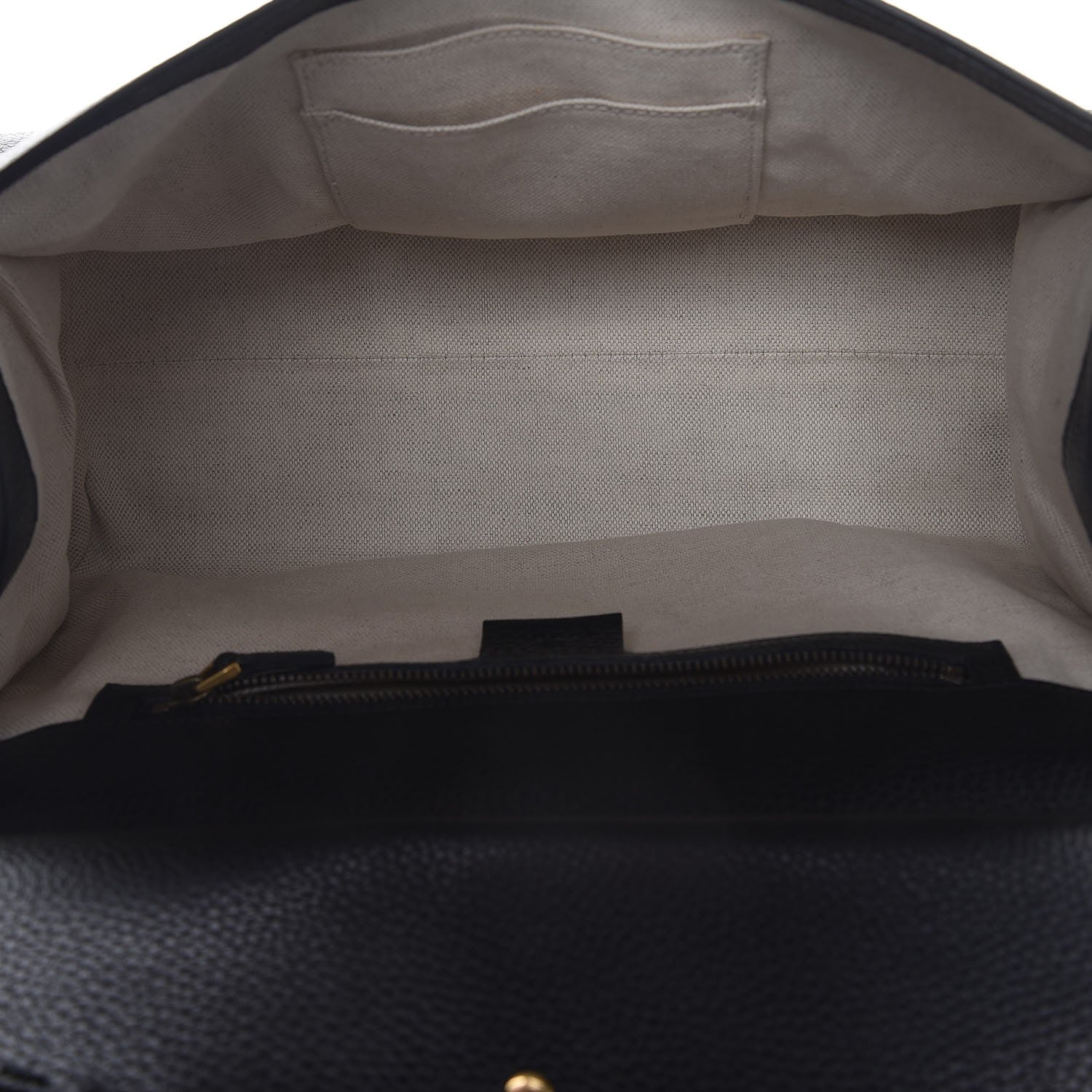 Gucci Calfskin Small GG Marmont Top Handle Bag Black 5 of 8