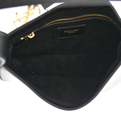Saint Laurent Smooth Calfskin Le 5 A 7 Hobo Black 5 of 11