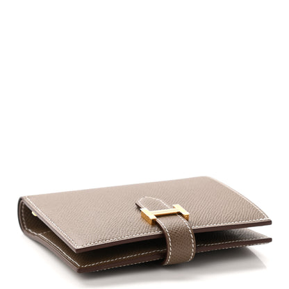 Hermes Epsom Bearn Compact Wallet Etoupe 4 of 7