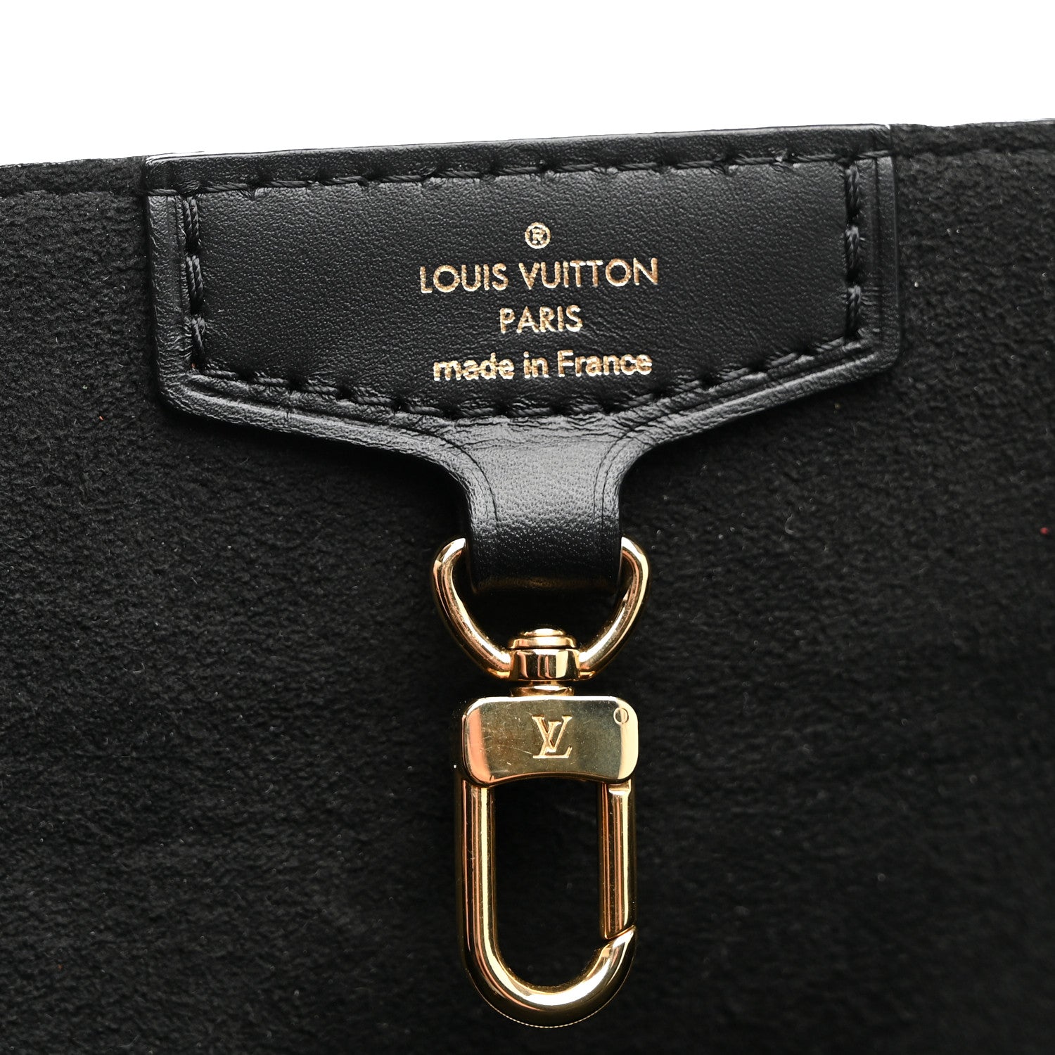 Louis Vuitton Damier Ebene Belmont MM Black 7 of 10