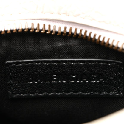 Balenciaga Agneau Arena Classic Hardware Nano Le City White Optic White 4 of 10