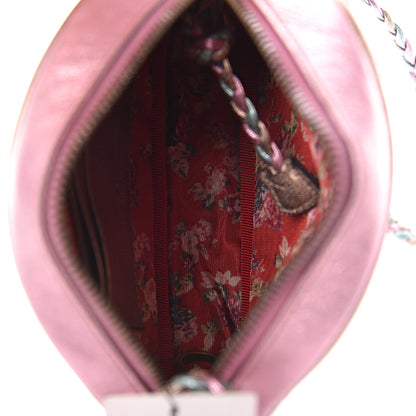 Gucci Laminated Nappa Trapuntata Mini Zumi Dome Shoulder Bag Rosa Lago Rame 5 of 10
