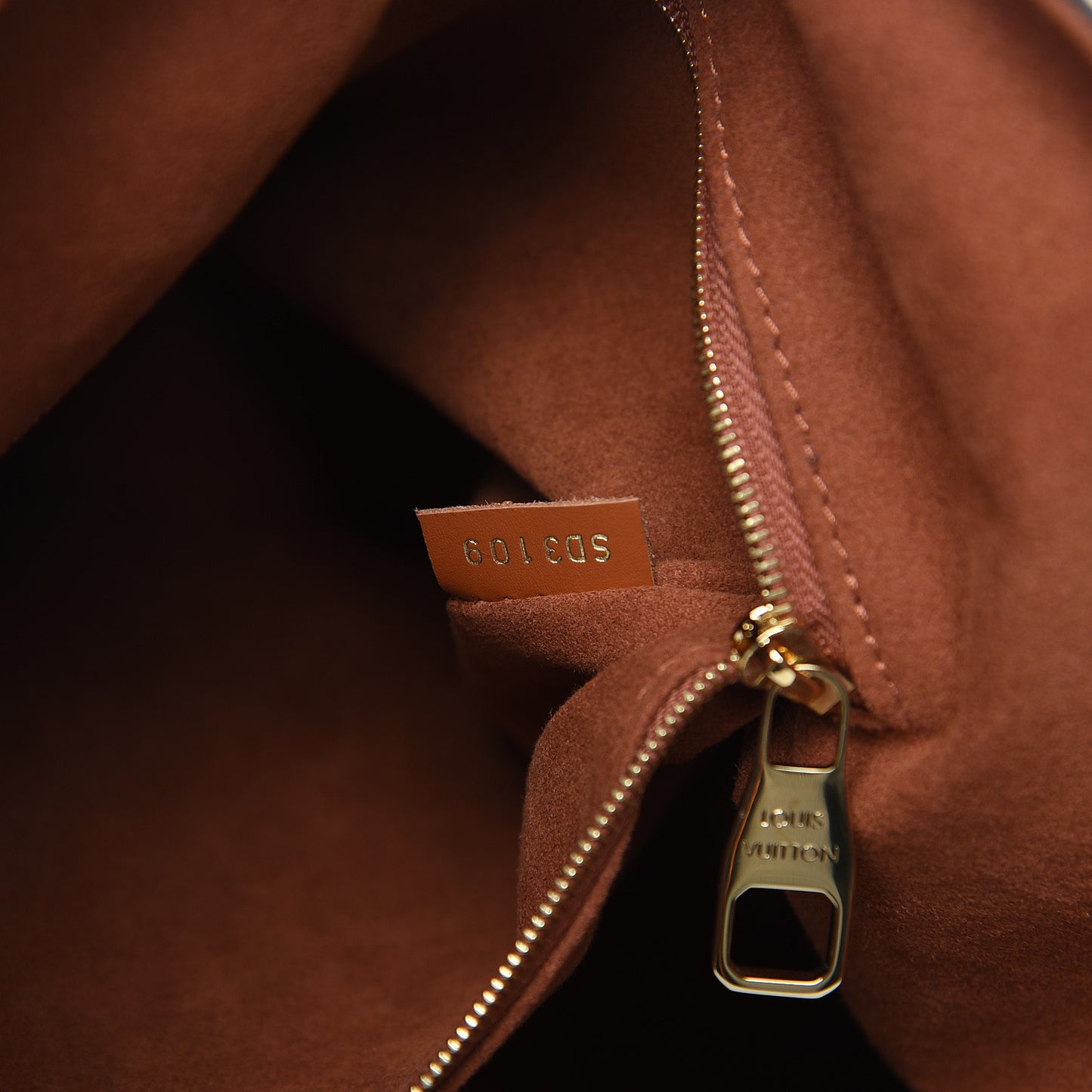 Monogram Flower Hobo Caramel