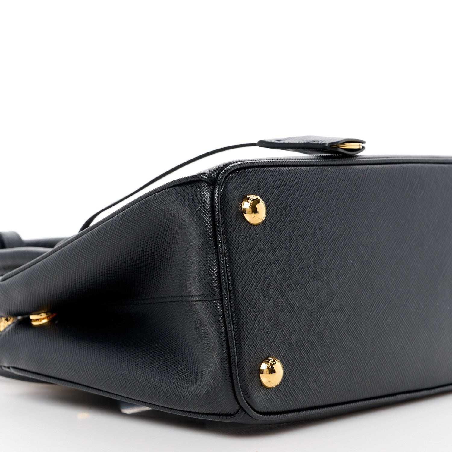 Prada Saffiano Small Galleria Double Zip Tote Black 11 of 13