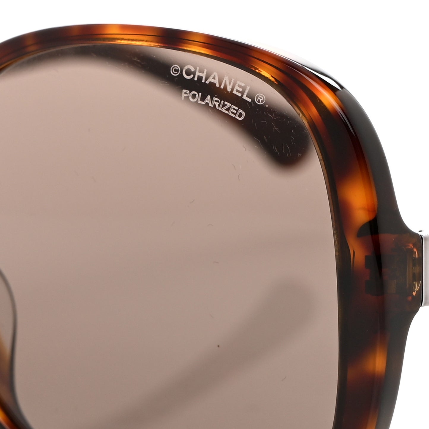 Acetate Chain Sunglasses 5470-Q-A Dark Havana
