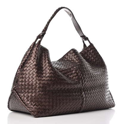 Bottega Veneta Cervo Intrecciato Shoulder Bag Brown 3 of 12
