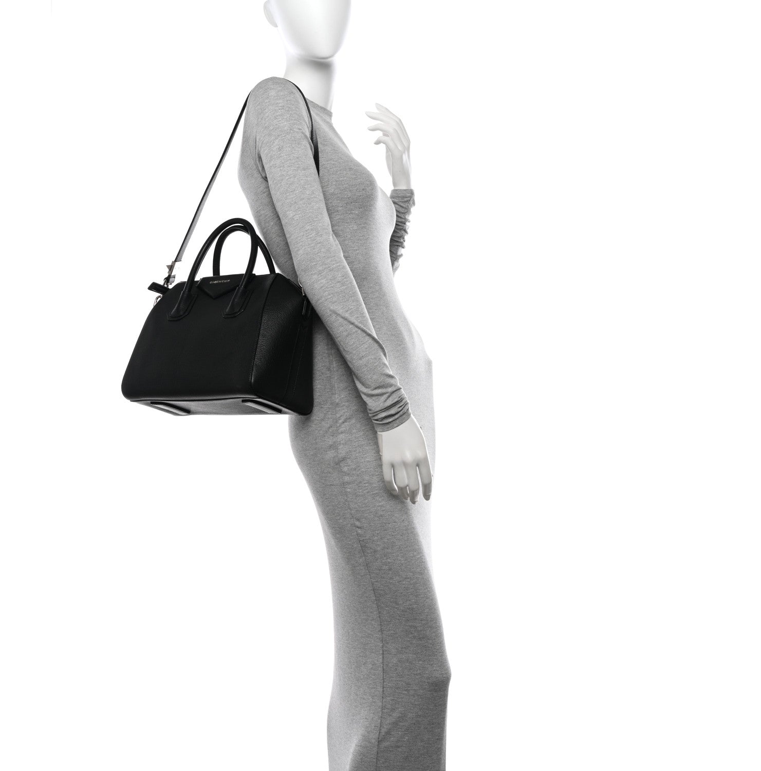 Givenchy Sugar Goatskin Small Antigona Black 2 of 10