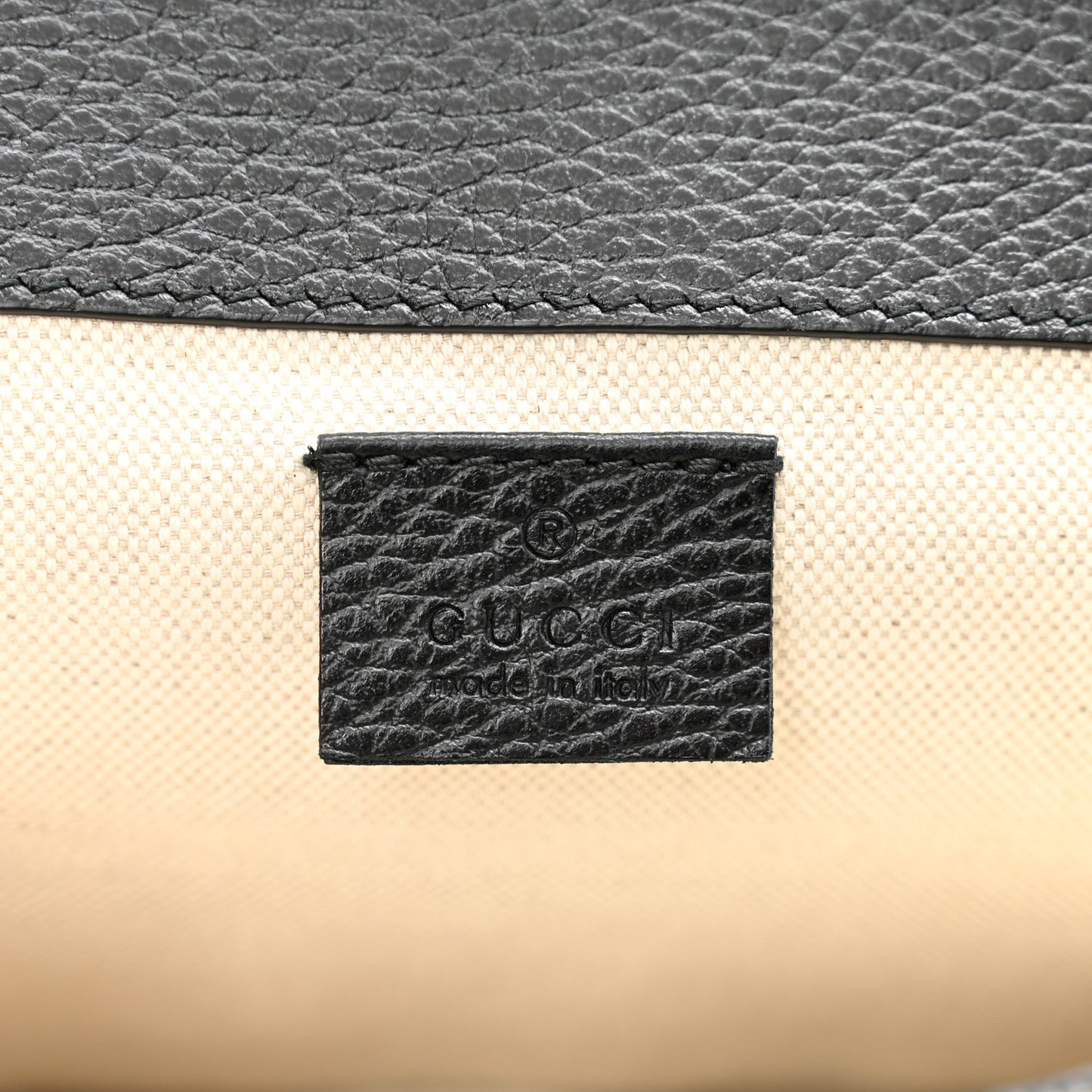 Pebbled Calfskin Small Dionysus Shoulder Bag Black