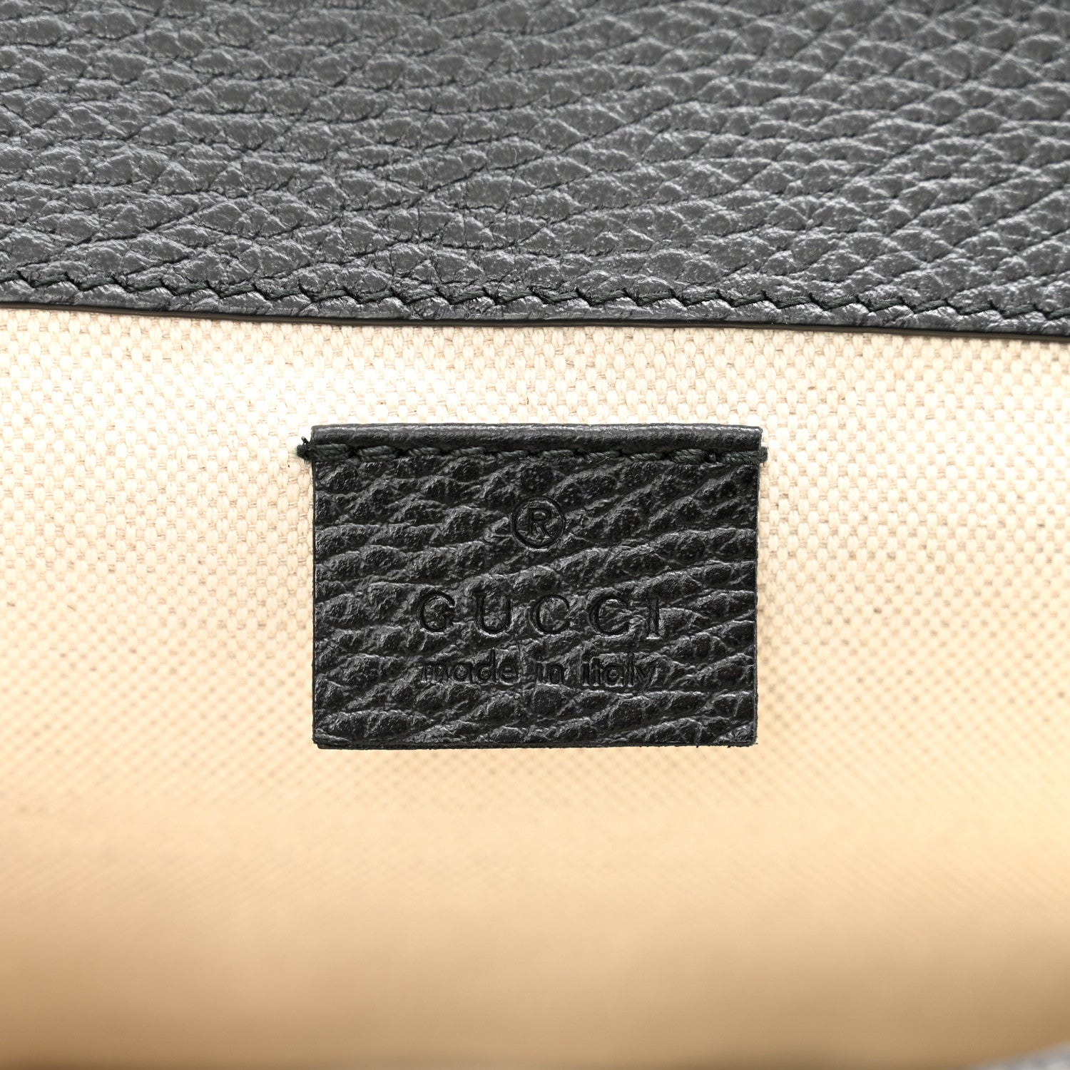 Gucci Pebbled Calfskin Small Dionysus Shoulder Bag Black 7 of 13
