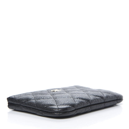 Chanel Caviar Quilted Small Cosmetic Case Black 4 of 8