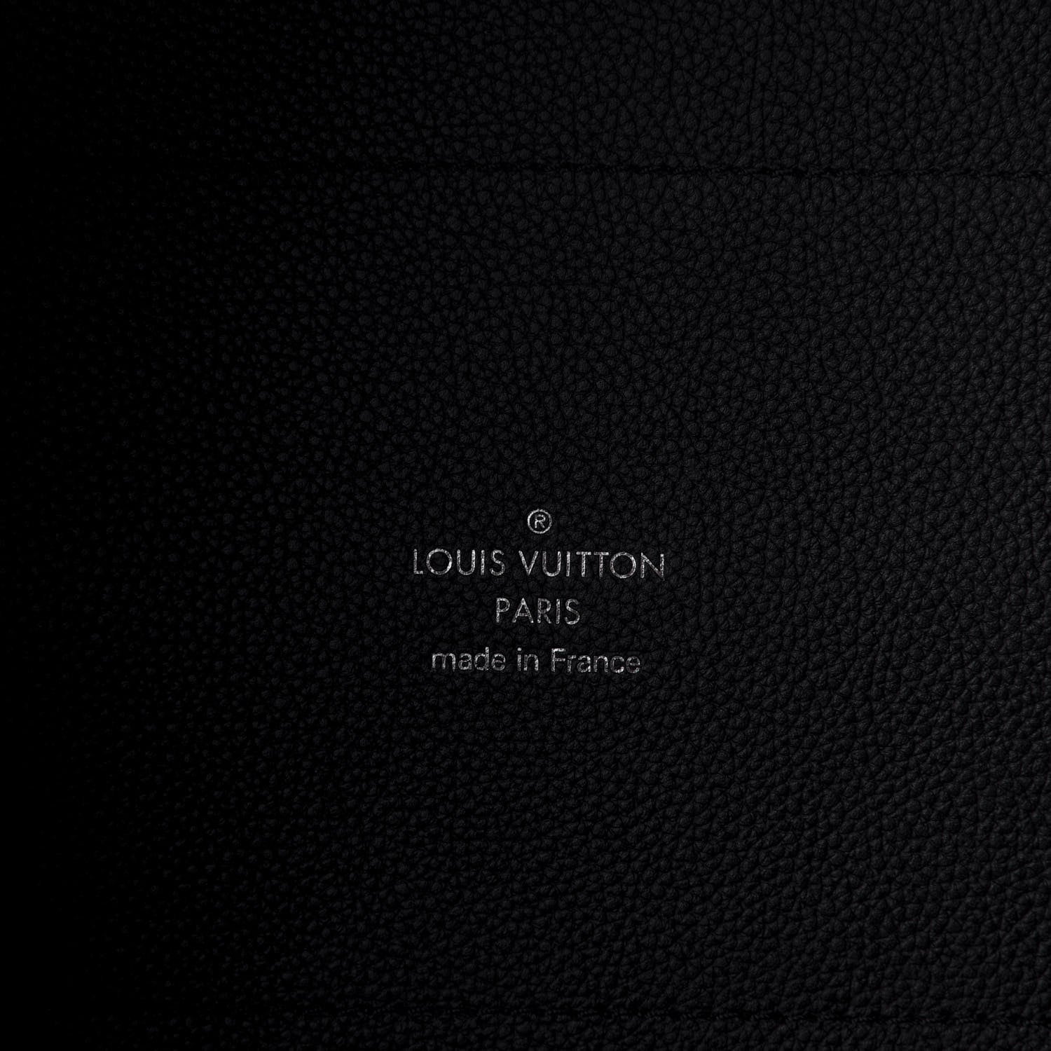 Louis Vuitton Mahina Hina MM Black 8 of 9