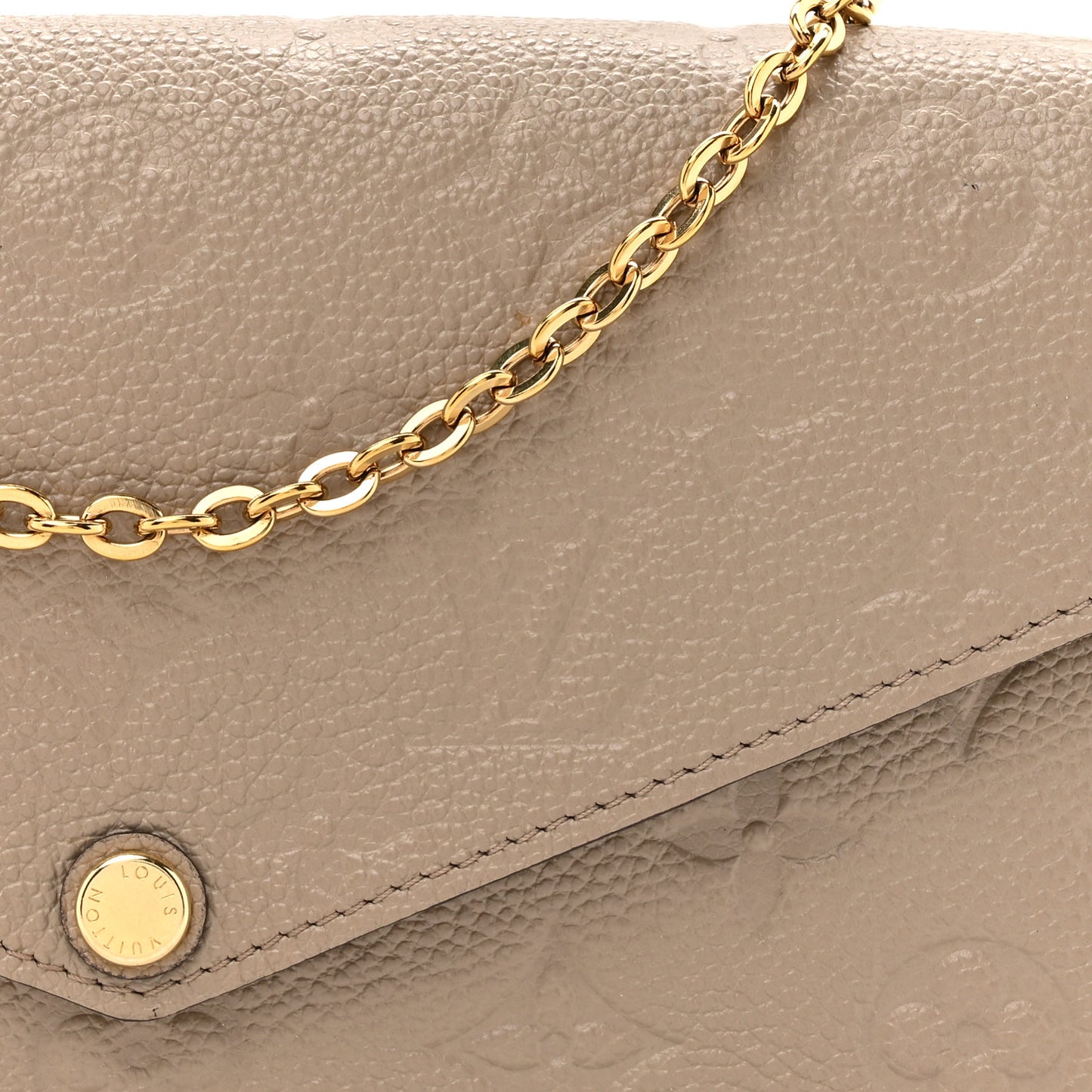 Empreinte Pochette Felicie Chain Wallet Tourterelle