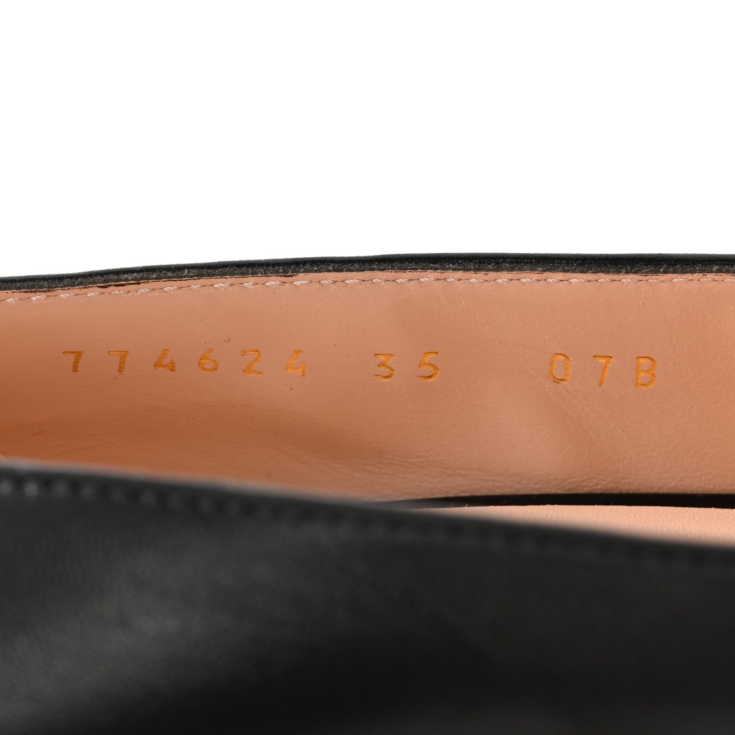 Gucci Malaga Kid Horsebit 75mm Pumps 35 Black 8 of 9