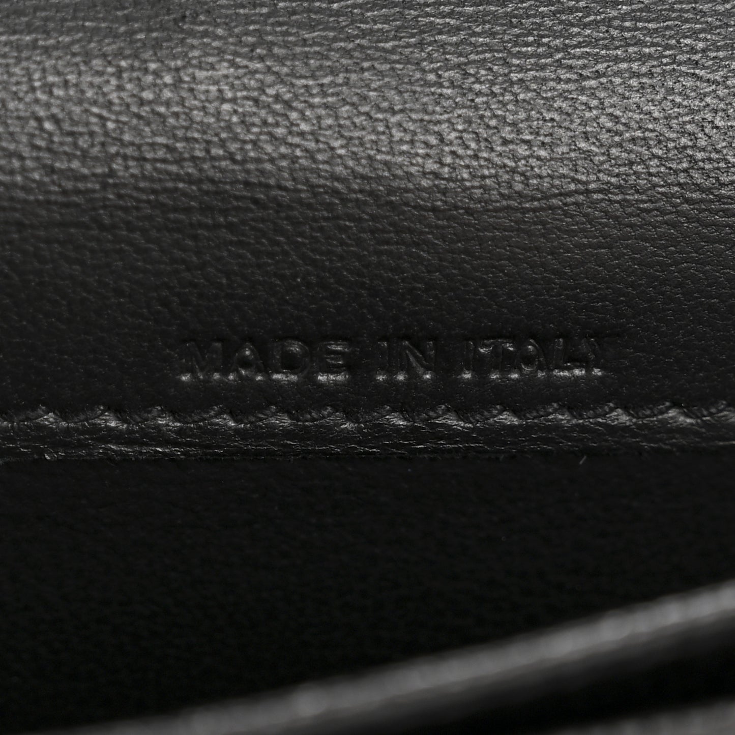 Grain De Poudre Business Card Case Black