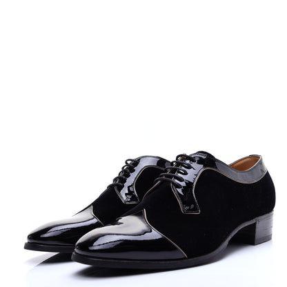 Gucci Velvet Mens Réveille L'Amour Loafers 8 Black 4 of 15